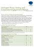 UniSuper Proxy Voting and Corporate Engagement Report